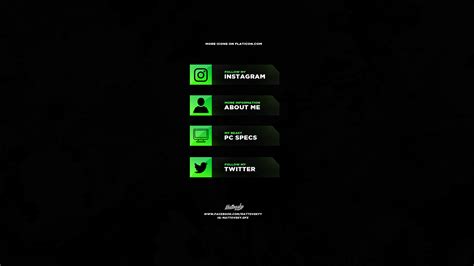 4 Cheap Twitch Stream Overlay Template 2019 9 On Behance