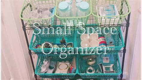 Small Space Organizer Hack Youtube Small Space Organization