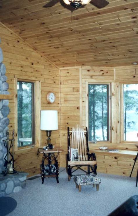 Used for centuries in elegant and rustic settings: Knotty Pine and Cedar Paneling