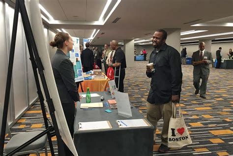 Hungry For Jobs And Very Skilled Homeless Boston Residents Seek Employment At Job Fair