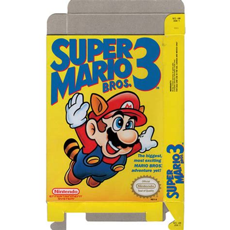 Nintendo NES Box for Super Mario Brors 3 Bros For Sale | DKOldies