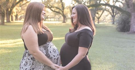 lesbian couple both pregnant and due on the same day r queerfamilies
