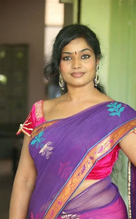 Aunty Jayavani Hot Saree Navel Masala Actress Photos Hd
