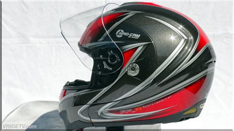 Item is in good clean condition. KBC Performance Helmet's FFR Sport Street / Touring Motorcycle Helmet