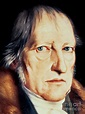 Portrait Of Georg Wilhelm Friedrich Hegel Painting by Jacob Schlesinger