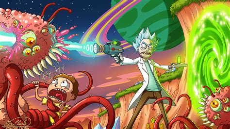 Kingdelete 16 ноября 2020 20:36. Rick And Morty Attacking 4K HD Wallpapers | HD Wallpapers ...