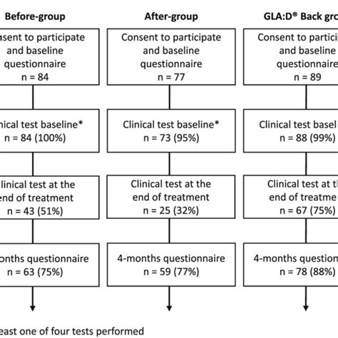 Patient Flow Chart Before Group Participants Recruited Prior To