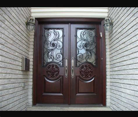 They have a front door, a back door, a side door (usually double doors to bring in large furniture), and possibly a basement door. Exterior Doors: Double Entry Doors - Amberwood Doors Inc.