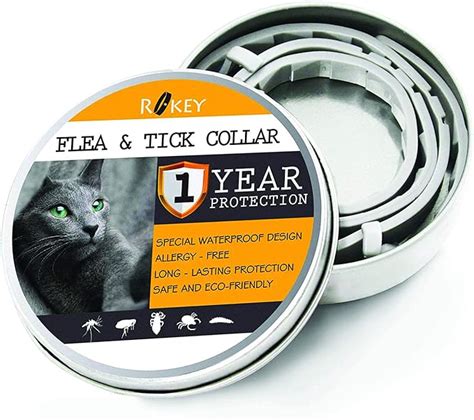 Rokey Flea Collar For Cats 1 Year Flea And Tick Prevention For Cats