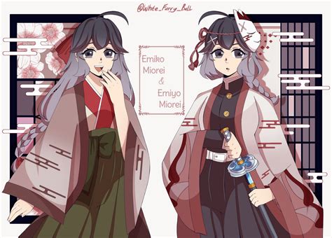 Miorei Twins ( Demon Slayer Oc ) by giovani13 on DeviantArt