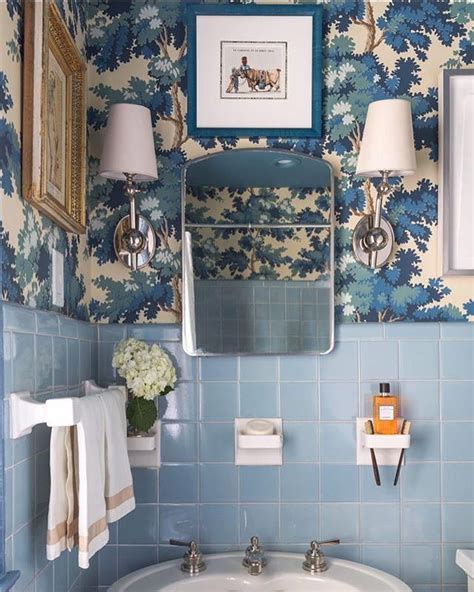 Examine This Out Kids Bathroom Remodel Blue Bathroom Tile Vintage