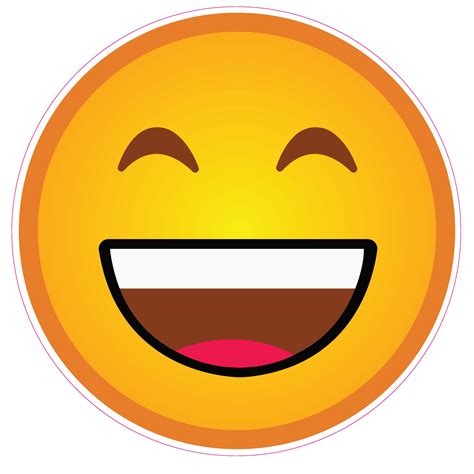 18 Inch Emoji Happy Face Deadline Signs