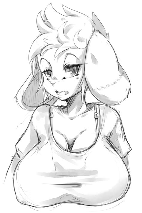 Rule 34 Breasts Clothes Coffeechicken Fur Furry Furry Only Greyscale
