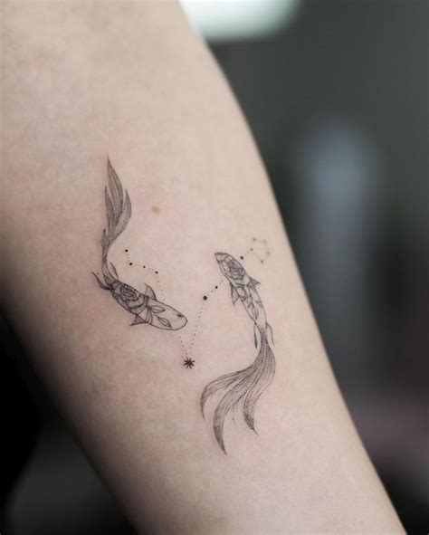 Ahead 20 Pisces Tattoo Ideas From Instagram Perfect For The Water