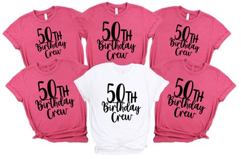 50th Birthday Group Shirt Ideas Ubicaciondepersonas Cdmx Gob Mx