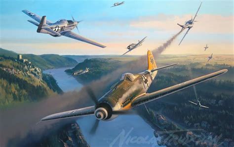 Wholesale World War Ii Military Painting Aviation Art