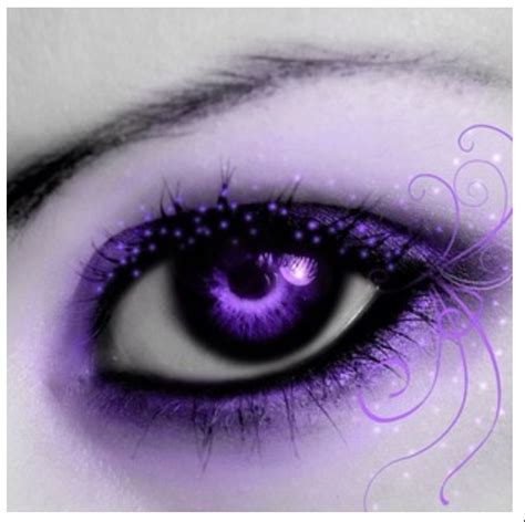 Pin By Meghan D On Makeup Eye Art Violet Eyes Purple Eyes