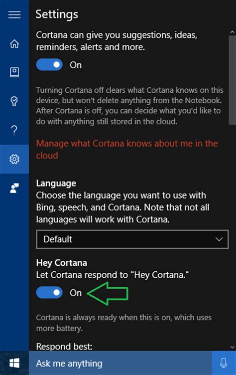How To Enable Hey Cortana On Lock Screen In Windows 10