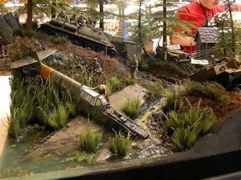 Builder Unknown Military Diorama Scale Models Military Modelling
