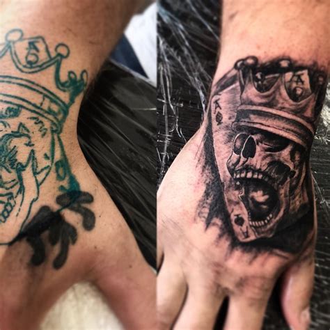 Hand Tattoo Cover Ups