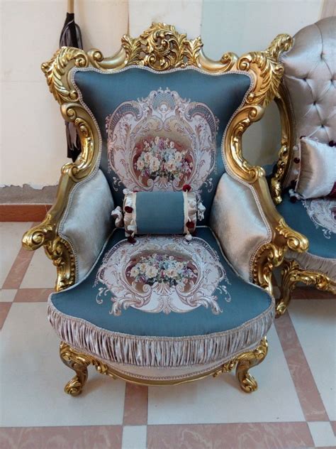 Baroque Chair Luxury Arm Chair Victorian Furniture Bedroom