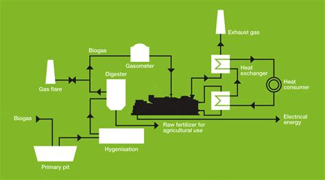 Biogas Chp Cogeneration Combined Heat And Power