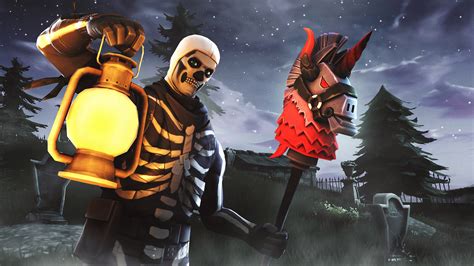 Skull Trooper Fortnite Season 6 4k Wallpaper 4k