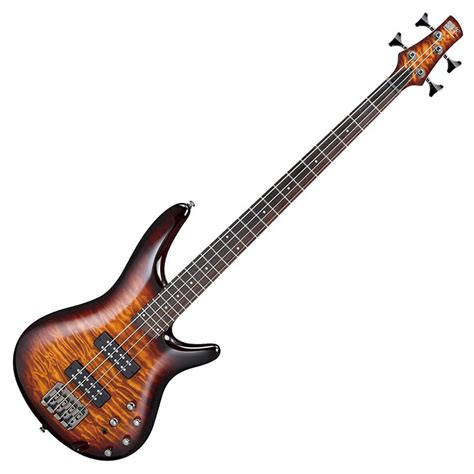 Ibanez SR400EQM 4-String Humbucker Electric Bass - Dragon Eye Burst