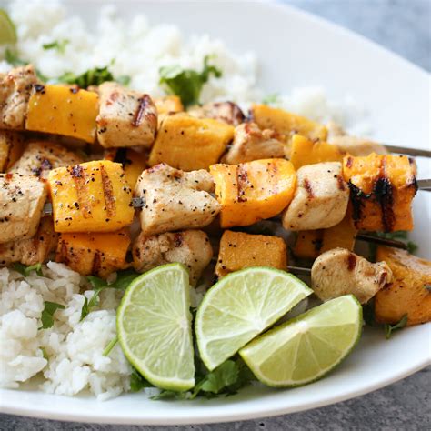 Chili Lime Mango Chicken Skewers Our Best Bites
