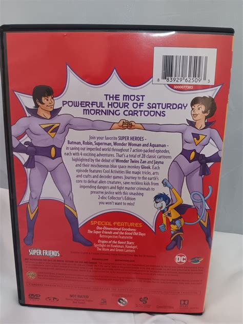 The All New Super Friends Hour Season 1 Dvd 28 Cartoons 2 Disc Dc
