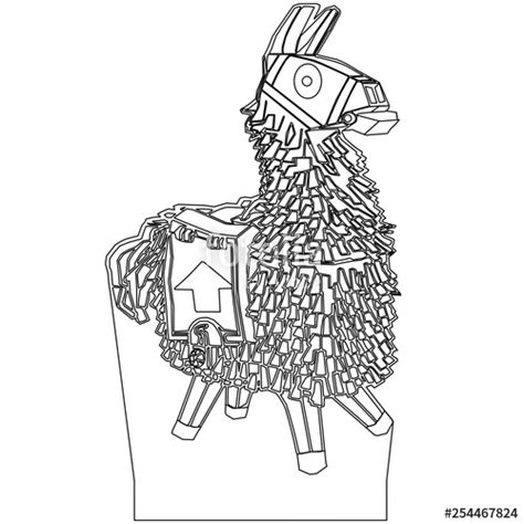Learn how to draw the llama from fortnite. Fortnite Llama Vector at Vectorified.com | Collection of ...