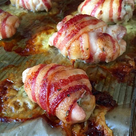 Video Thrive Market Paleo Bacon Wrapped Cheese Stuffed Chicken Thighs Eat Play Crush