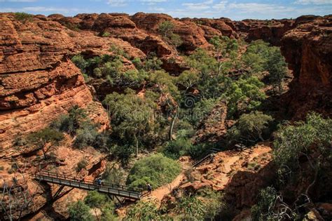 The Impressive King S Canyon Northern Territory Australia Stock Image