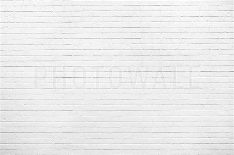 White Natural Brick Wall Wall Mural And Photo Wallpaper Photowall