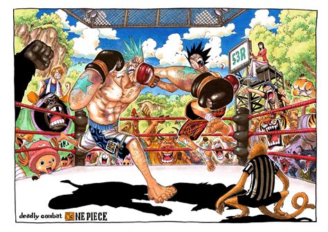Wallpaper Ilustrasi Gambar Kartun Satu Potong Monkey D Luffy