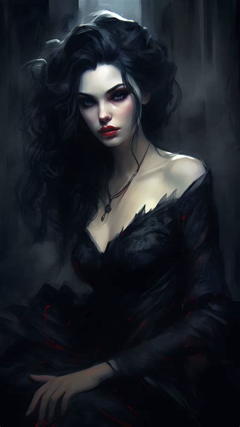 Eternal Nocturne The Enigmatic Vampire Seductress By Toumanix On Deviantart