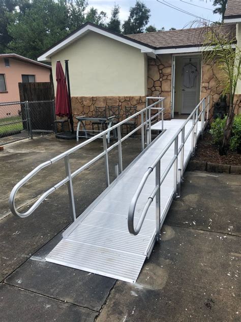 Great for garden sheds or if someone has an injury and has a di. Why we use ADA standards for home wheelchair ramps