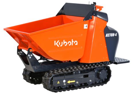 08 Tonne Pedestrian Crawler Dumper Kubota Kc70 Oakley Landscapes