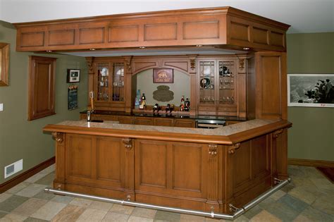 We can custom design and build your bar to match your specifications. Home Bars - Custom Cabinetry by Ken Leech