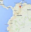 Cucuta on Map of Colombia