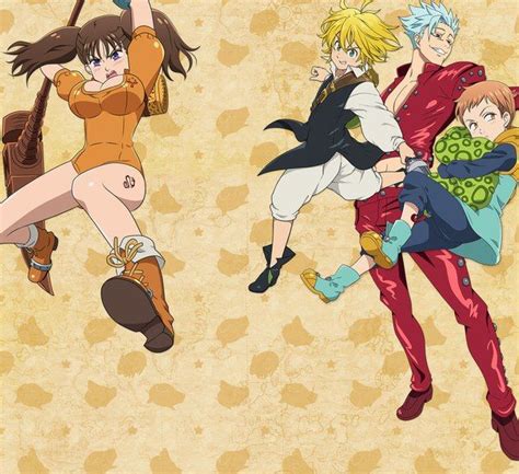 Nanatsu No Taizai • Семь смертных грехов • 7 Nanatsu Anime Sete