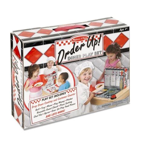 Melissa And Doug Order Up Diner Play Set In The Kids Play Toys