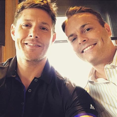 The Reunion Jensen Ackles And Ty Vaughn Catching Up At Dallas