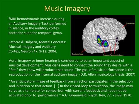 Ppt Consciousness Imagery And Music Powerpoint Presentation Free