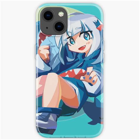 Gawr Gura Hololive Iphone Case For Sale By Mini Puniart Redbubble