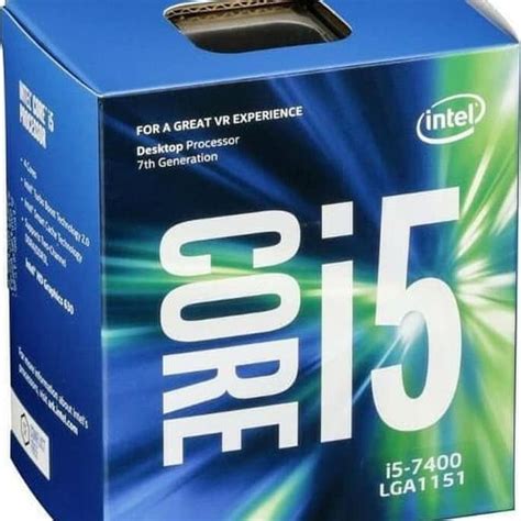 Jual Processor Intel Core I5 7400 Box Socket 1151 Garansi 3 Thn Intel