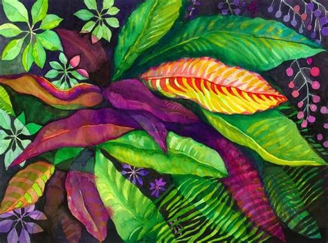 Jungle Floral By Lauren Mcmullen Floral Prints Art Photo Canvas
