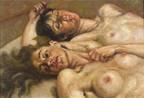 Lucian Freud Two Nude Lovers Mutualart