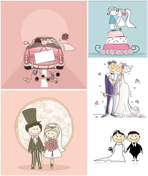 The images featured below are beautiful black and white blank clip art graphics. Cartoon Wedding card and background vector free for download and ready for print. Over 10,000 ...