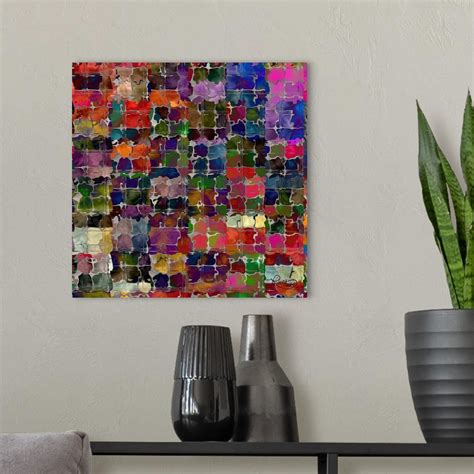 Squiggly Squares Ii Wall Art Canvas Prints Framed Prints Wall Peels